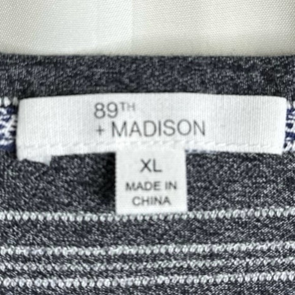 89th + Madison, Women’s Gray Shirt Size XL - Picture 6 of 7